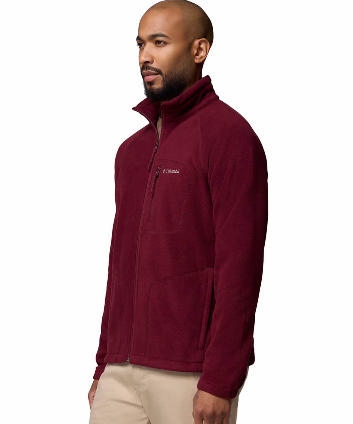 Polar Para Hombre Cierre Completo Fast Trek™ III Rojo Vestuario