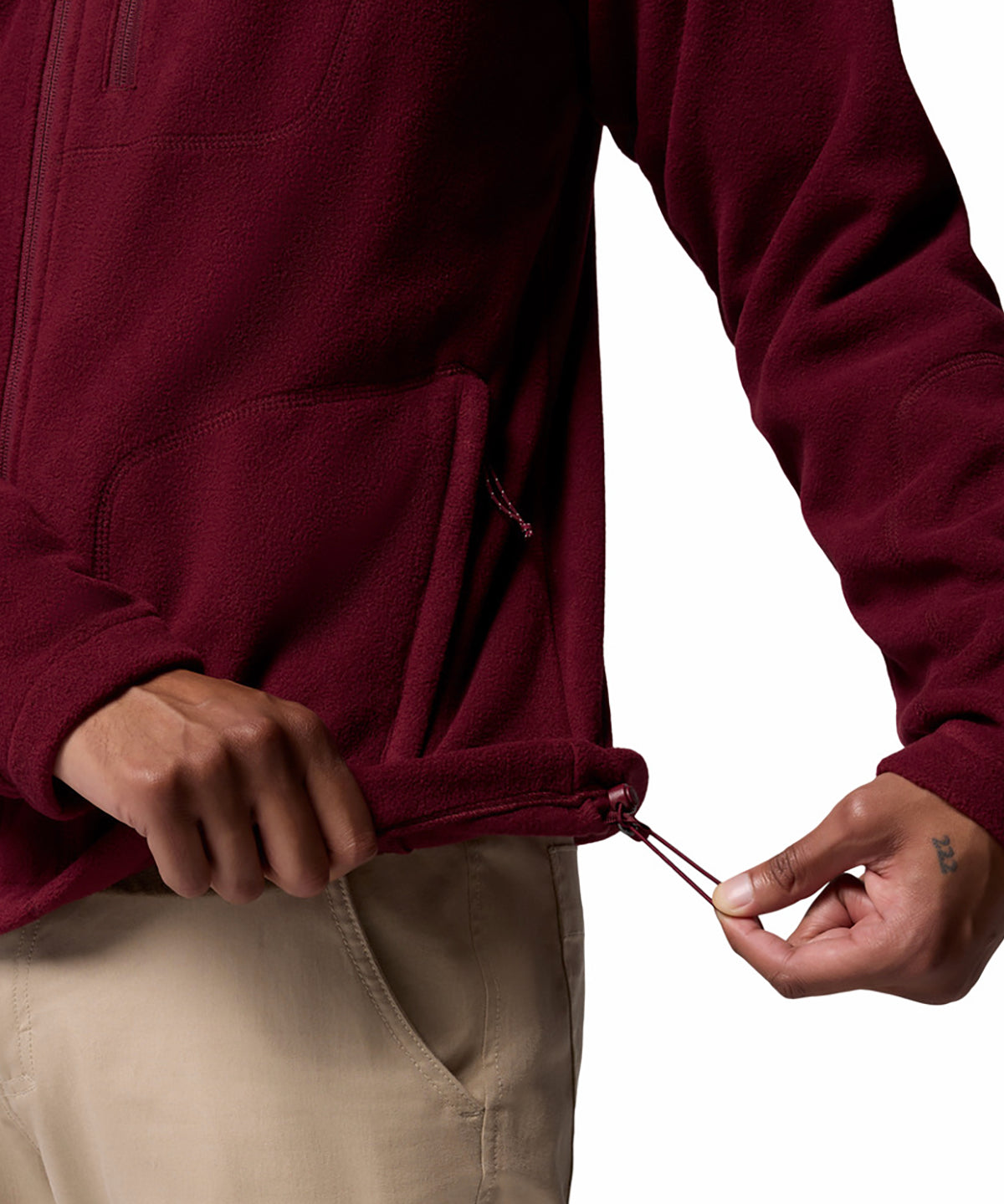 Polar Para Hombre Cierre Completo Fast Trek™ III Rojo Vestuario