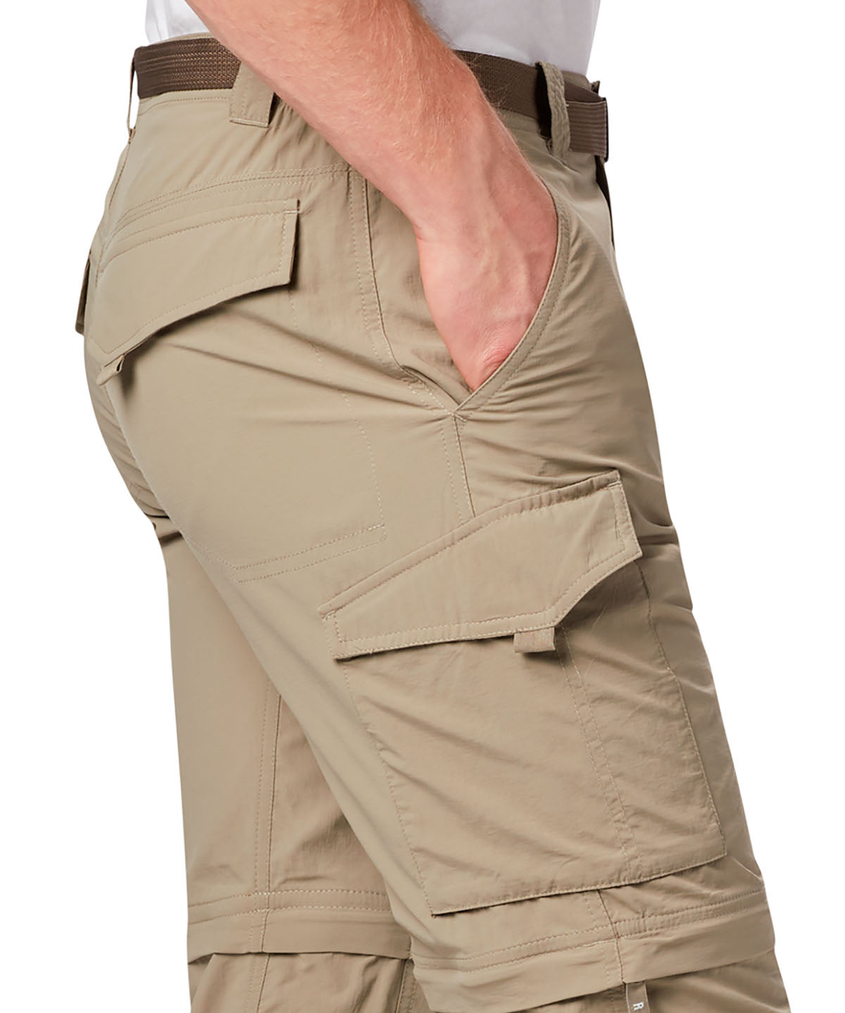 Pantalón Para Hombre Convertible Silver Ridge™ Beige Columbia