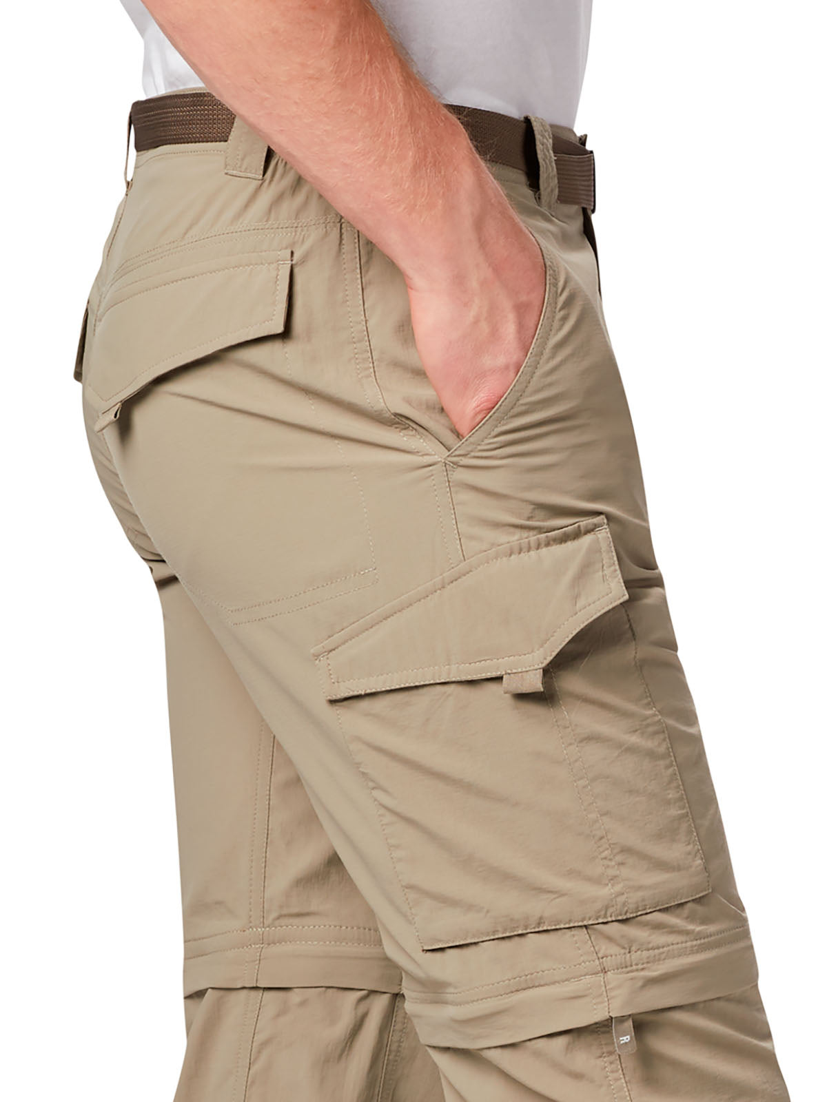 Pantalón Para Hombre Convertible Silver Ridge™ Beige Columbia