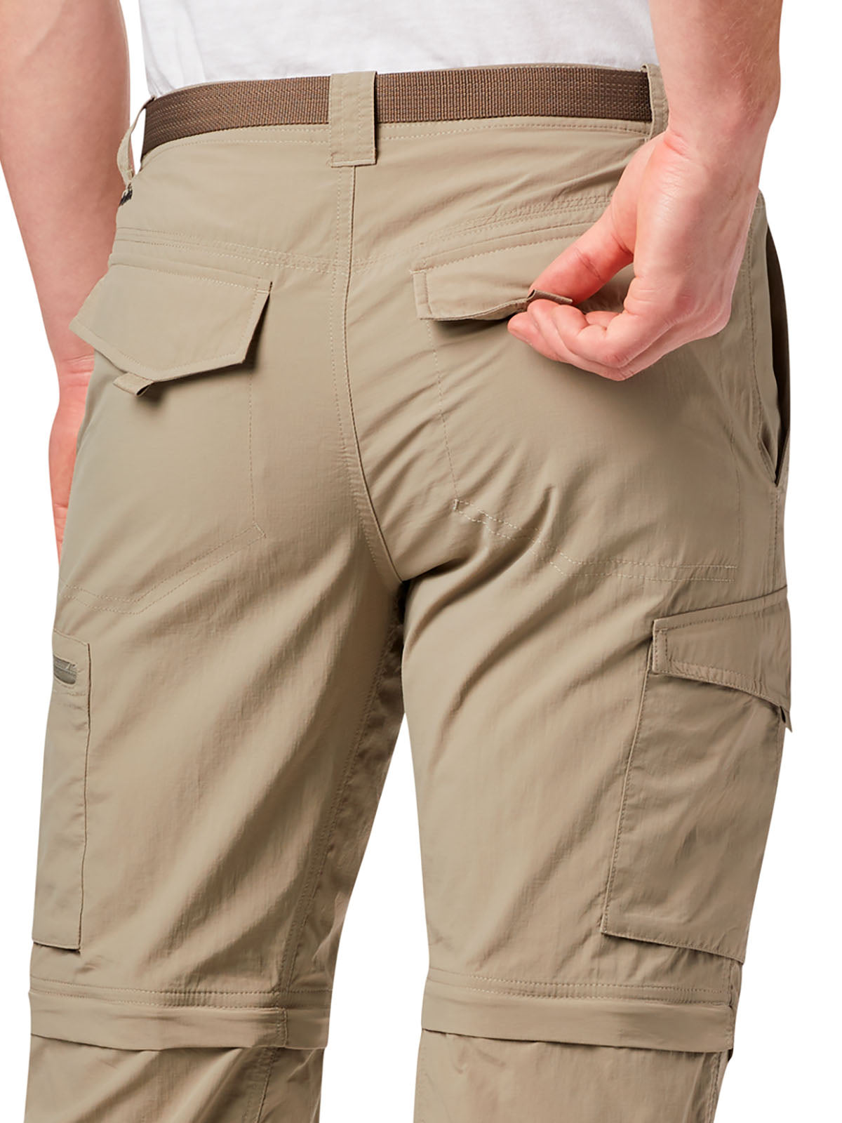 Pantalón Para Hombre Convertible Silver Ridge™ Beige Columbia