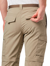 Pantalón Para Hombre Convertible Silver Ridge™ Beige Columbia