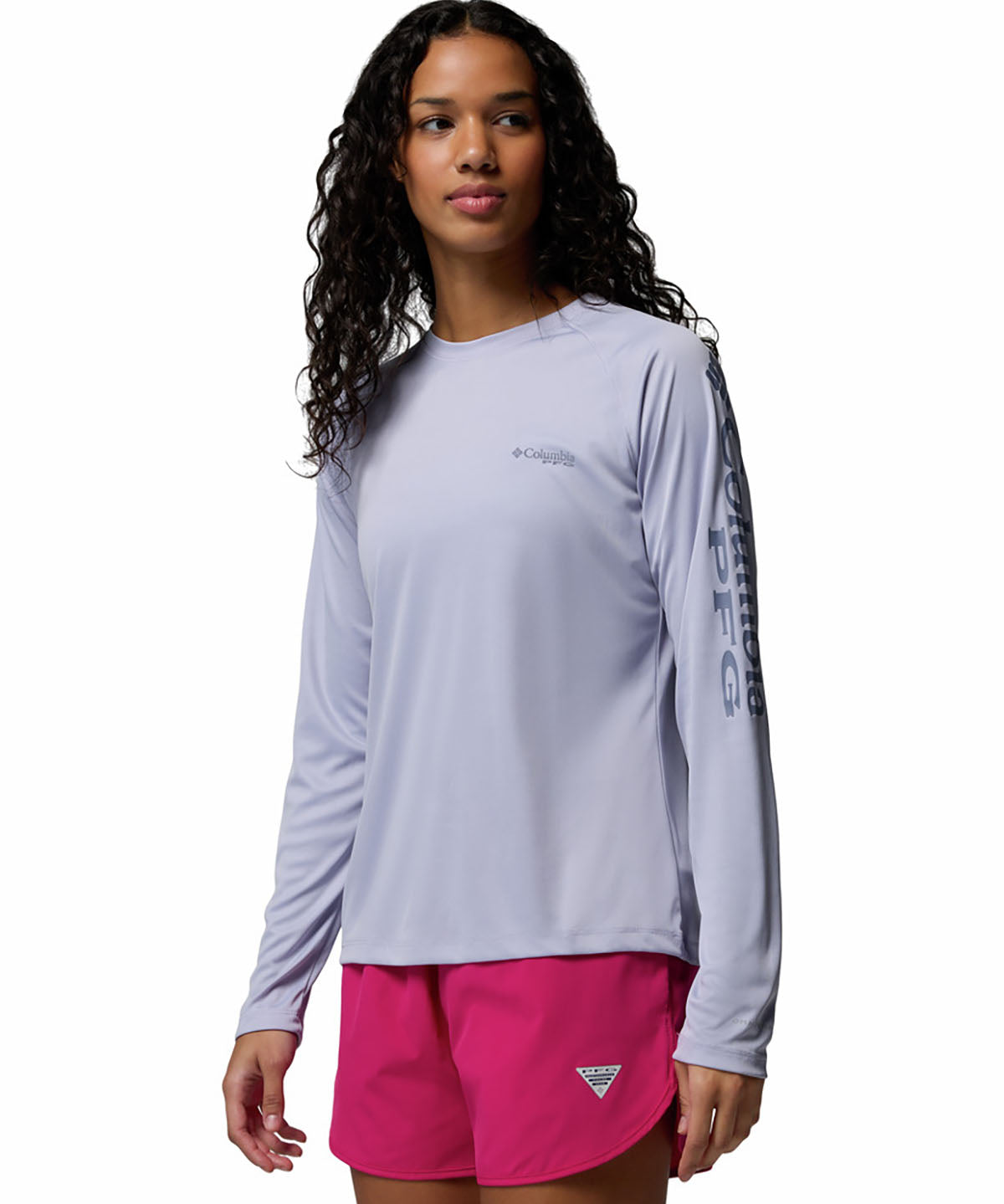 Polo Manga Larga Mujer PFG Tidal Tee™ II