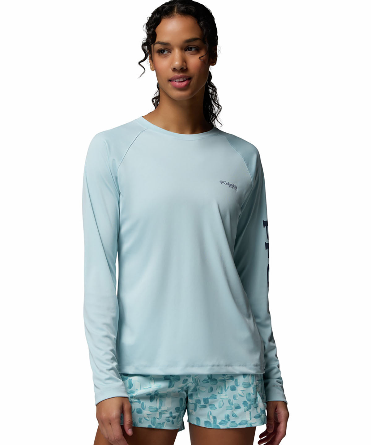 Polo Manga Larga Mujer PFG Tidal Tee™ II