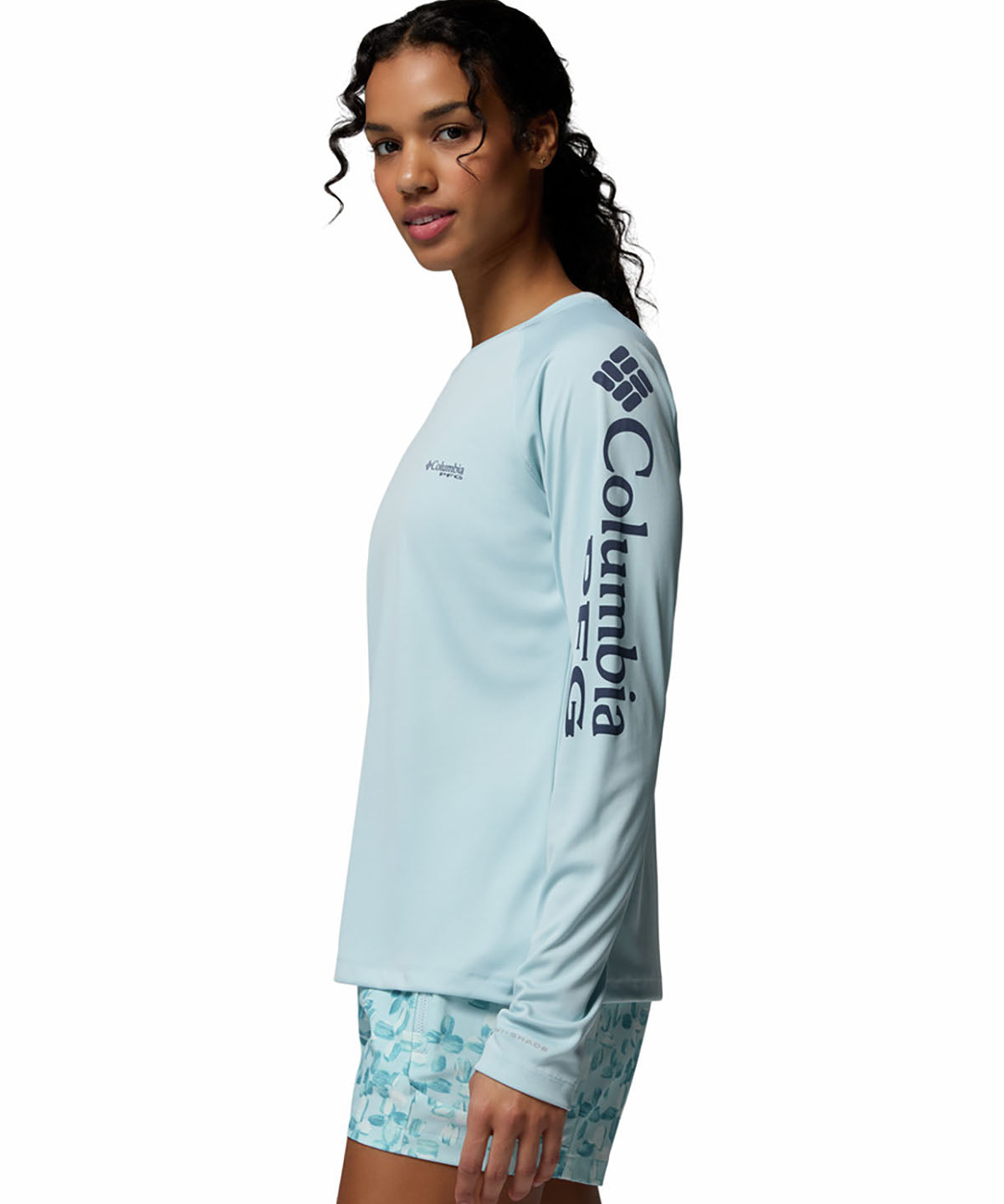 Polo Manga Larga Mujer PFG Tidal Tee™ II