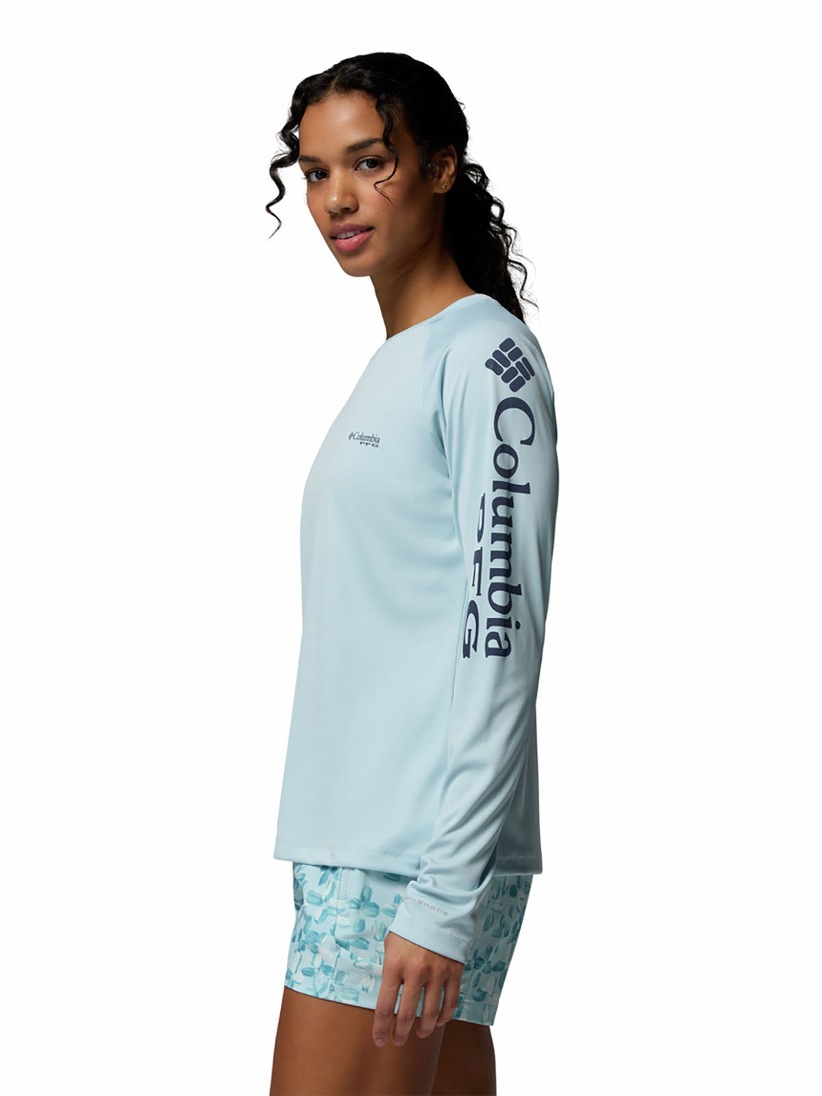 Polo Manga Larga Mujer PFG Tidal Tee™ II