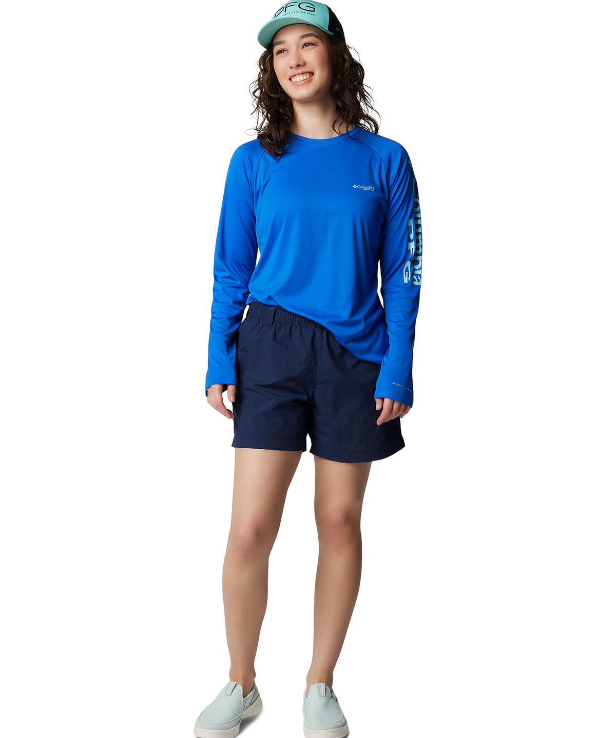 Short Para Mujer  Backcast™ Azul Columbia
