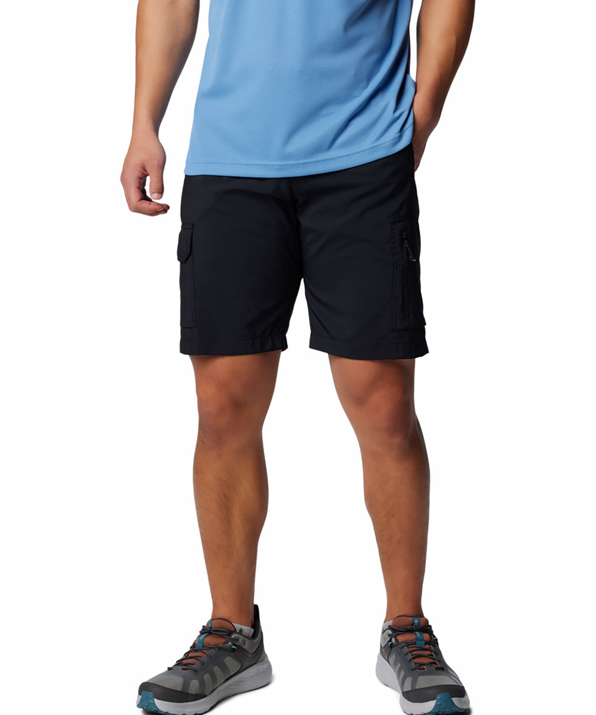 Short Para Hombre Cargo Silver Ridge™ Utility Negro Columbia
