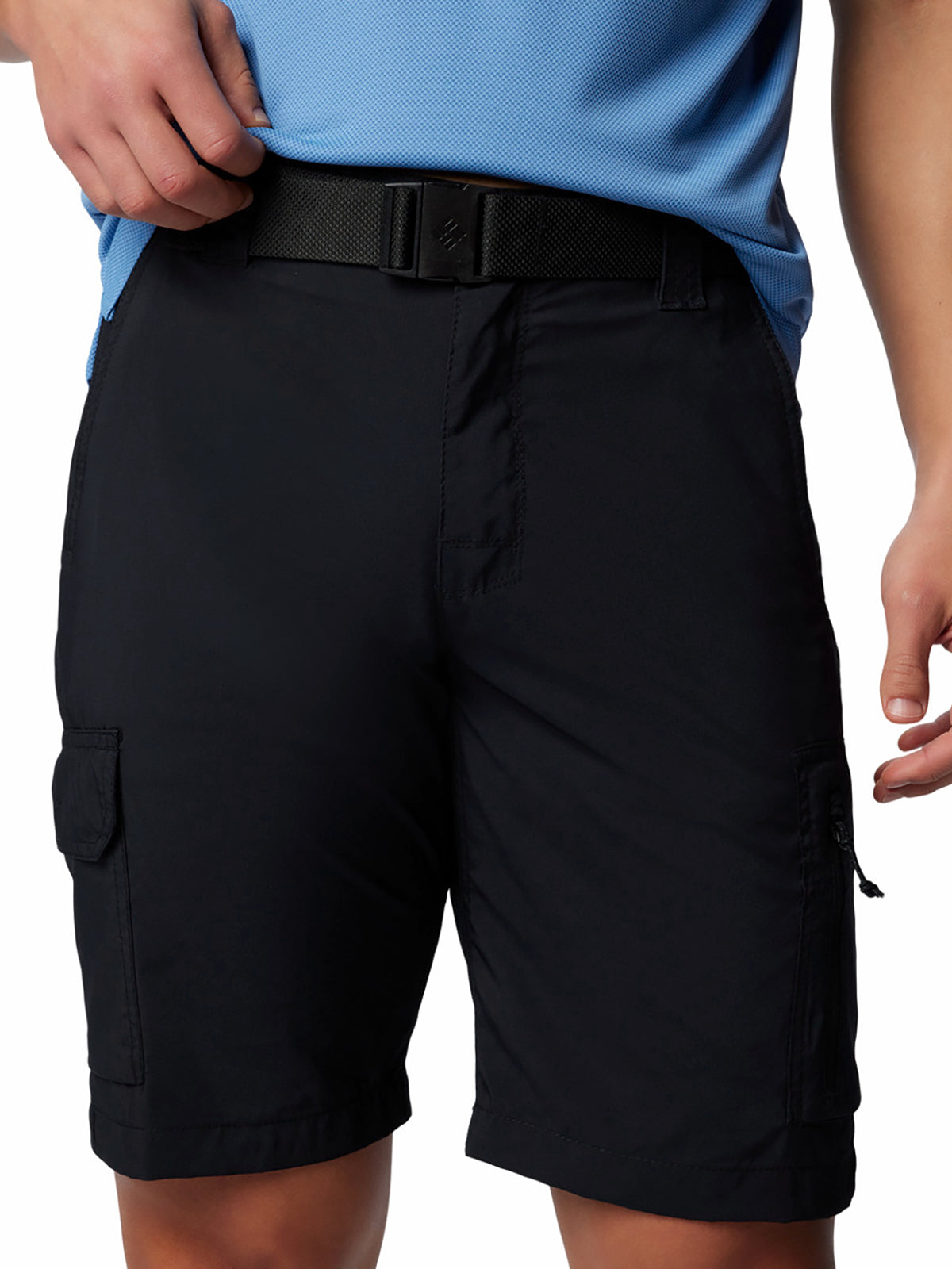 Short Para Hombre Cargo Silver Ridge™ Utility Negro Columbia