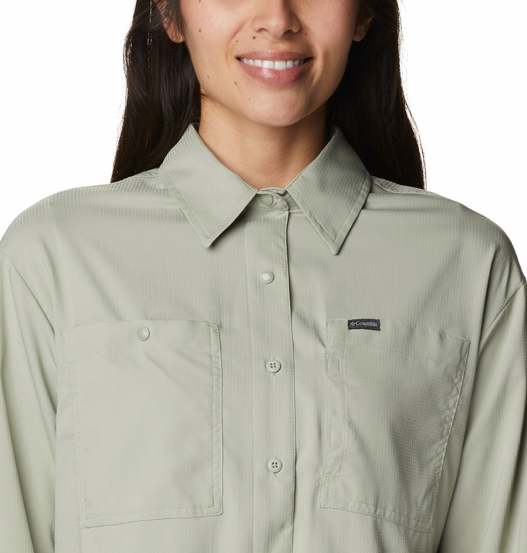Blusa Para Mujer Hike Silver Ridge Utility™ Verde Columbia