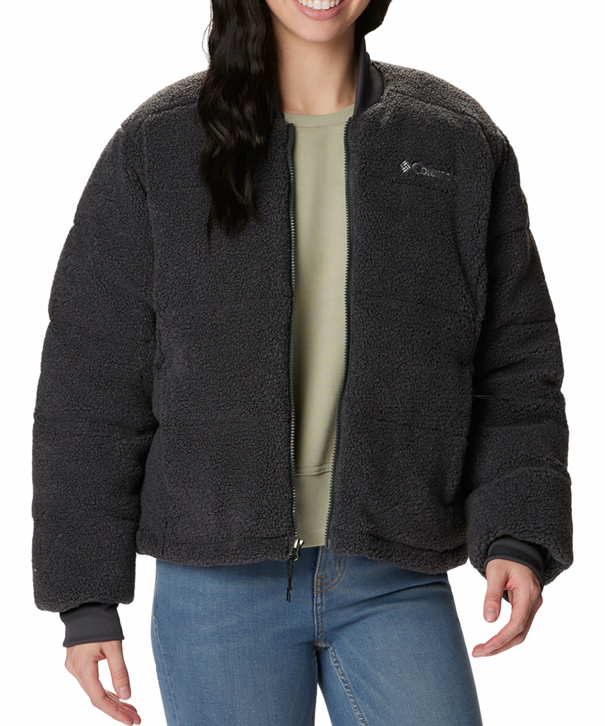 Casaca Para Mujer Sintetica Puffect™ Novelty Negro Columbia