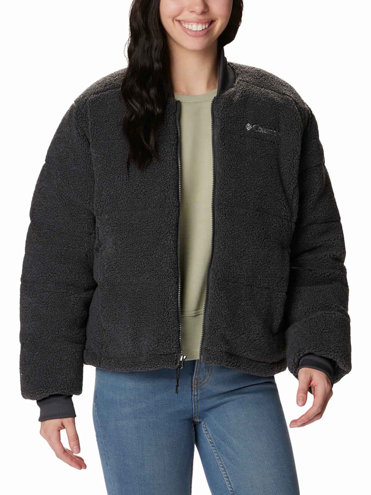 Casaca Para Mujer Sintetica Puffect™ Novelty Negro Columbia
