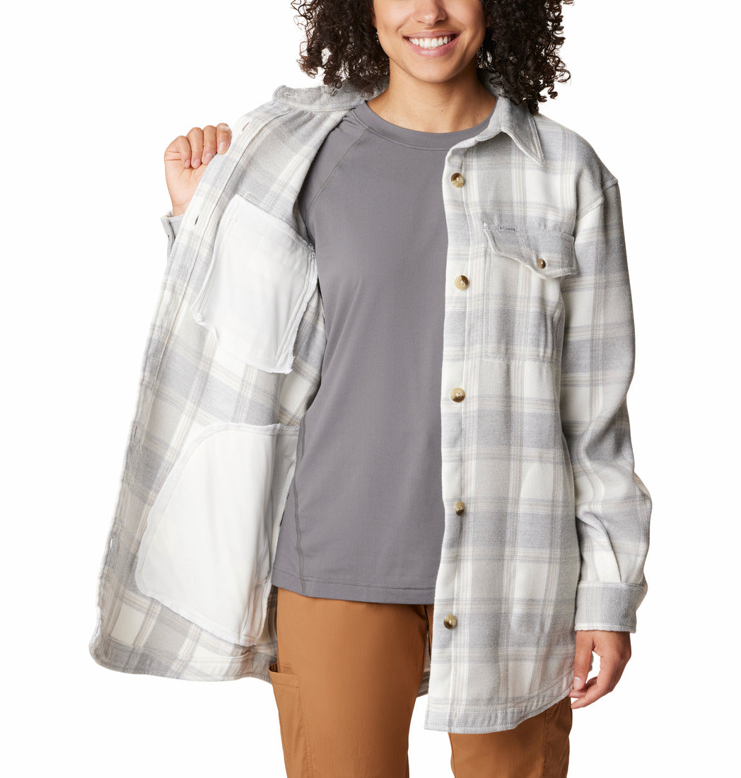Polar Para Mujer Camisero Calico Basin™ Blanco Columbia