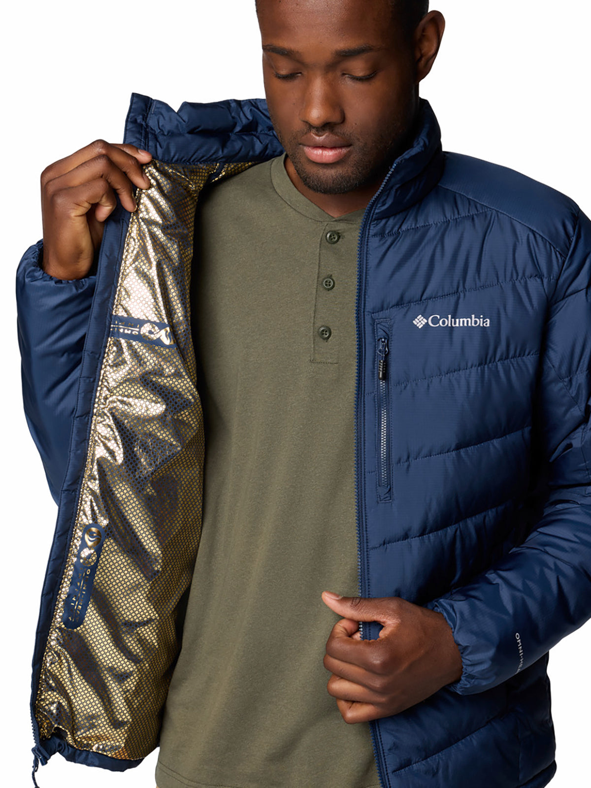 Casaca Para Hombre Sintética Labyrinth Loop™ ll Azul Columbia