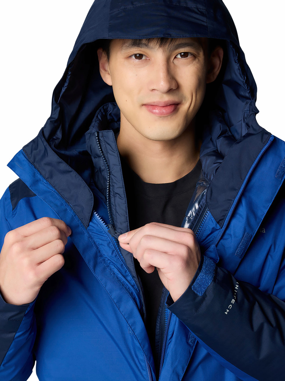 Casaca Para Hombre 3 En 1 Point Park™ Azul Columbia