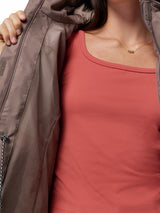 Casaca Impermeable Larga Mujer Hikebound™ II