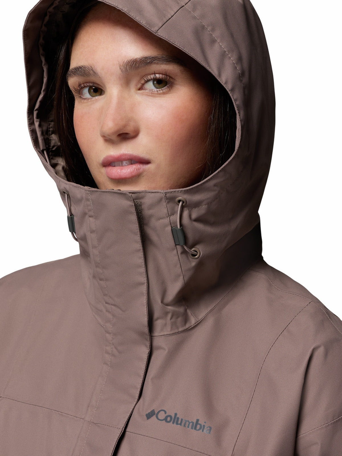 Casaca Impermeable Larga Mujer Hikebound™ II