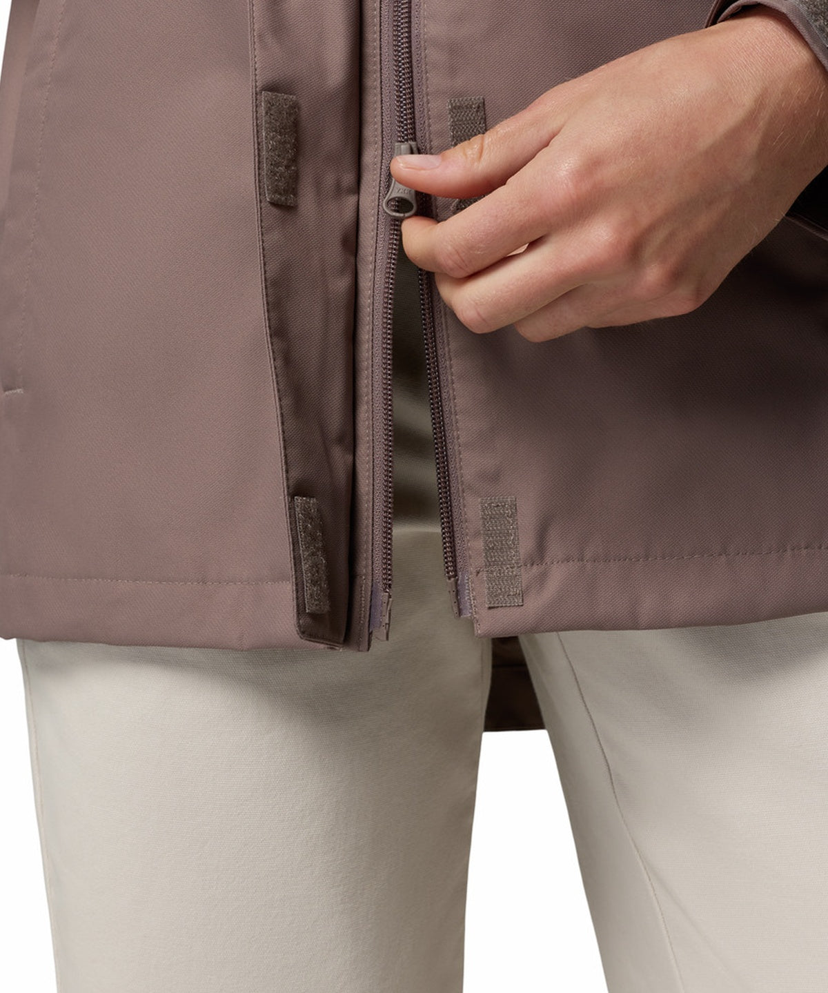 Casaca Impermeable Larga Mujer Hikebound™ II