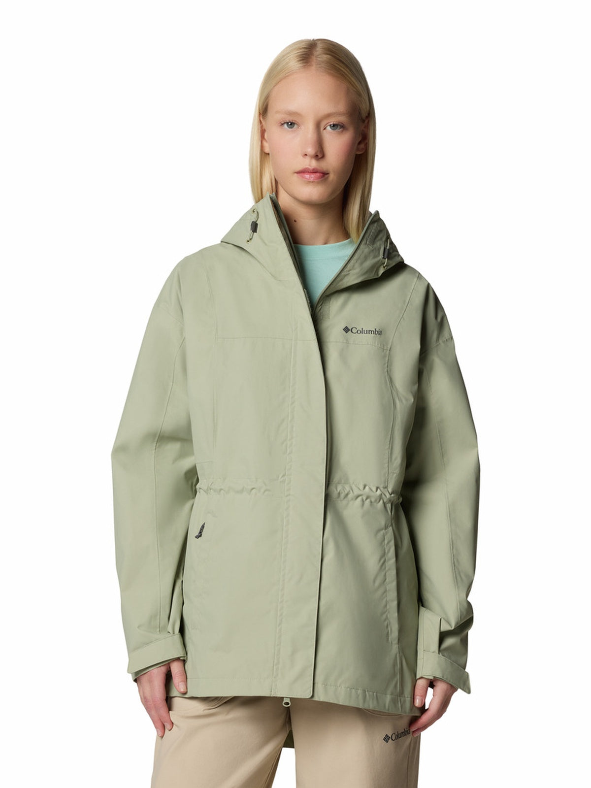 Casaca Impermeable Larga Mujer Hikebound™ II