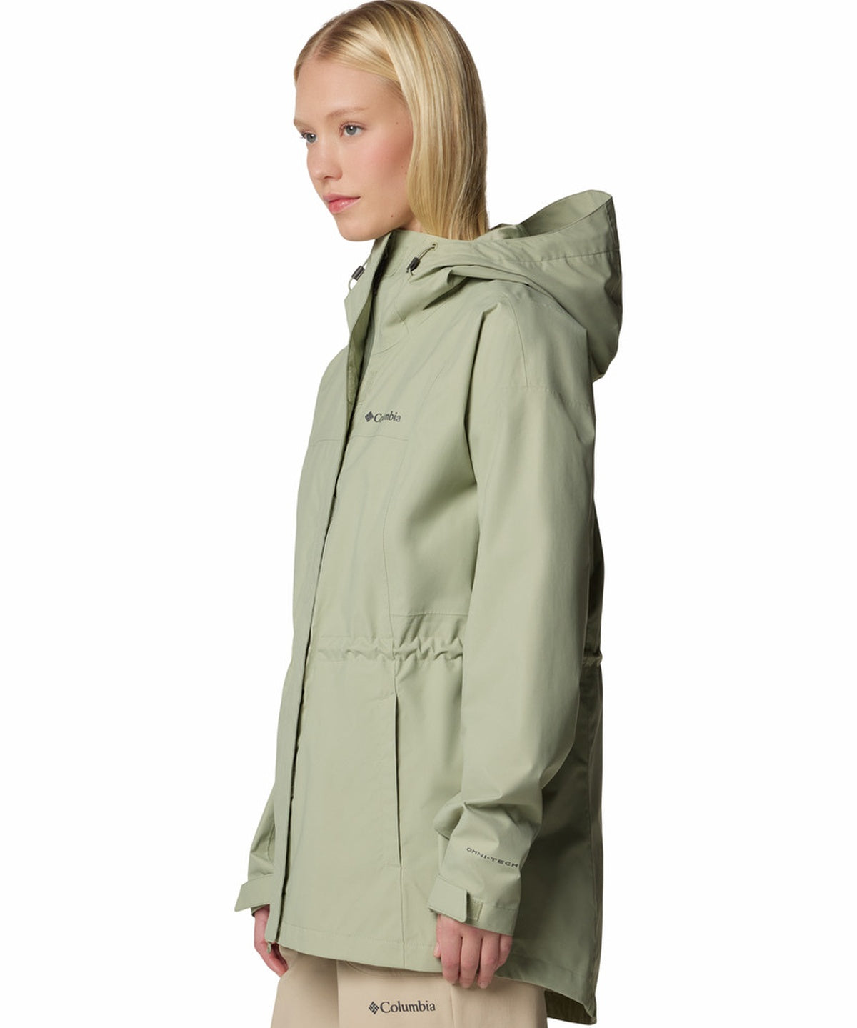 Casaca Impermeable Larga Mujer Hikebound™ II