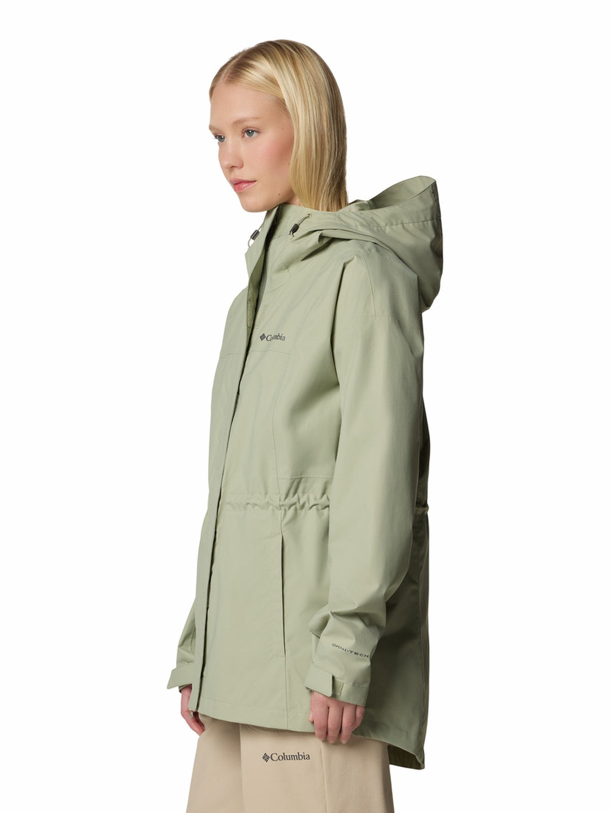 Casaca Impermeable Larga Mujer Hikebound™ II