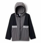 Casaca Para Niño Cortaviento Spire Valley™ Negra Vestuario