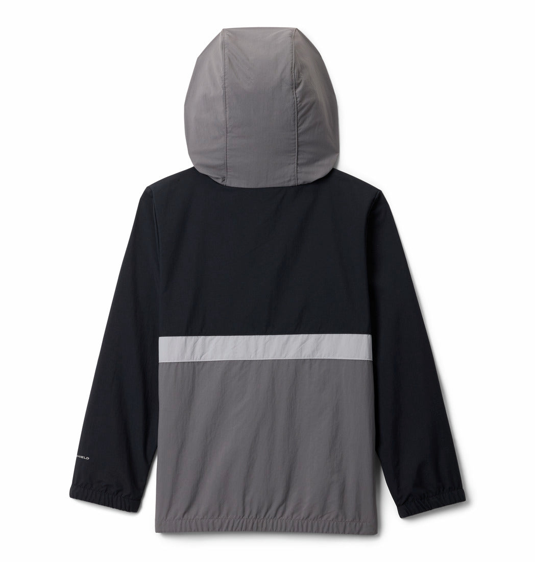 Casaca Para Niño Cortaviento Spire Valley™ Negra Vestuario