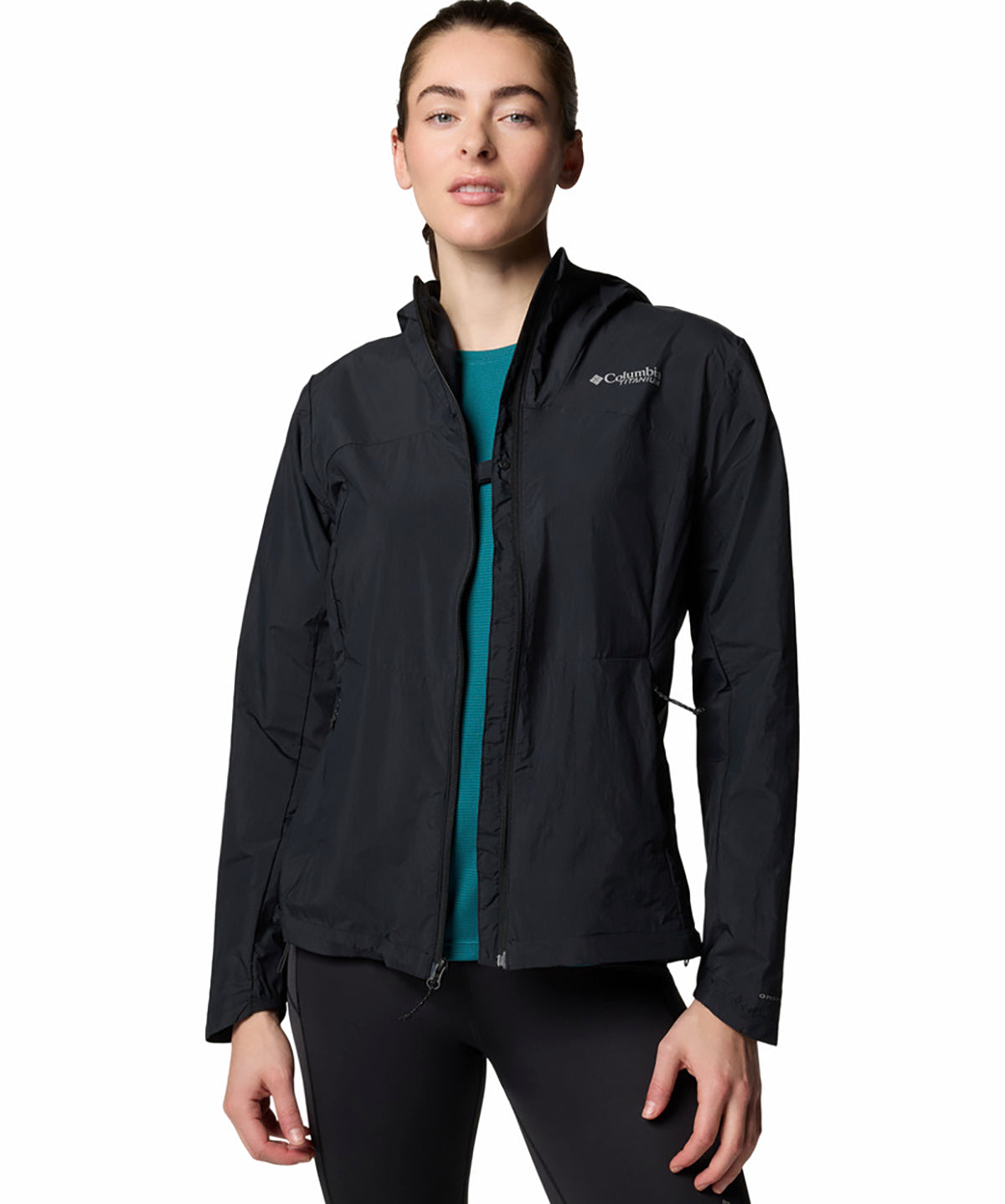 Casaca Para Mujer Cortaviento Loop Trail™ III Negra Vestuario
