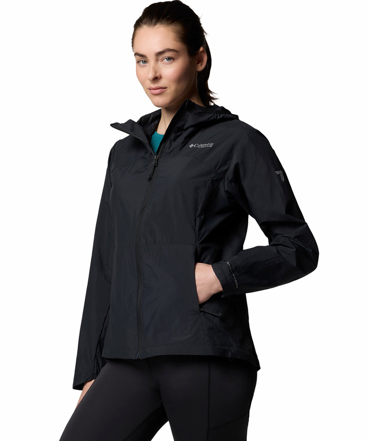 Casaca Para Mujer Cortaviento Loop Trail™ III Negra Vestuario