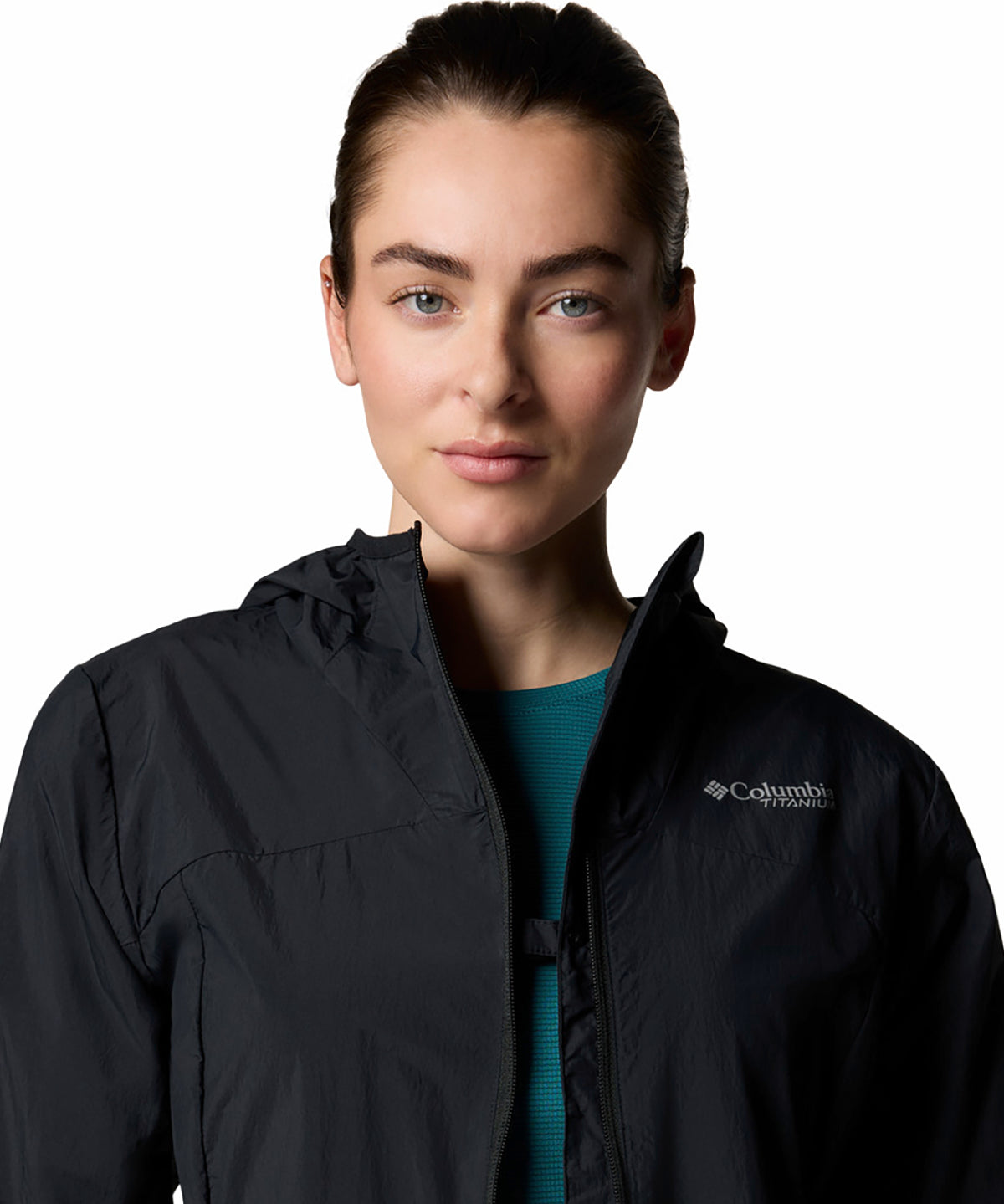 Casaca Para Mujer Cortaviento Loop Trail™ III Negra Vestuario
