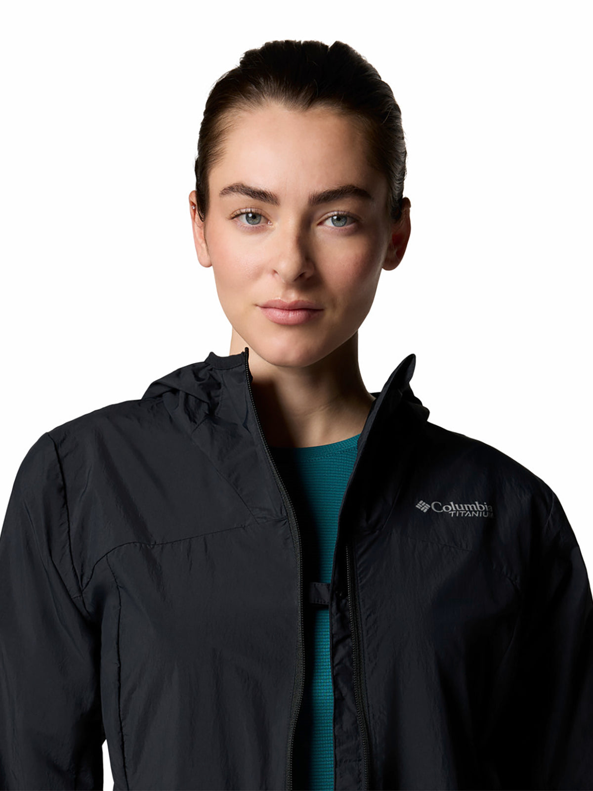 Casaca Para Mujer Cortaviento Loop Trail™ III Negra Vestuario