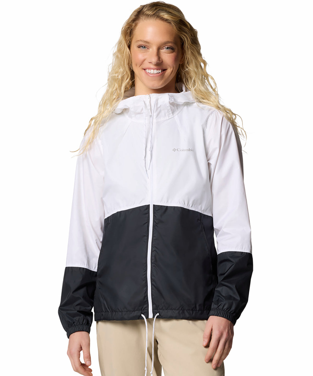 Casaca Para Mujer Cortaviento Flash Forward™ II Blanca Vestuario