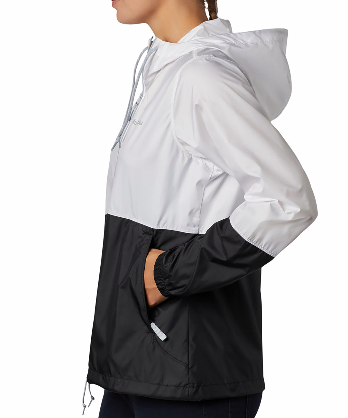 Casaca Para Mujer Cortaviento Flash Forward™ II Blanca Vestuario