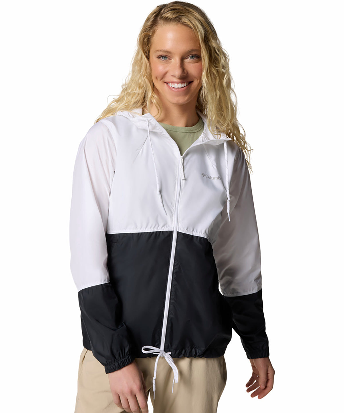 Casaca Para Mujer Cortaviento Flash Forward™ II Blanca Vestuario
