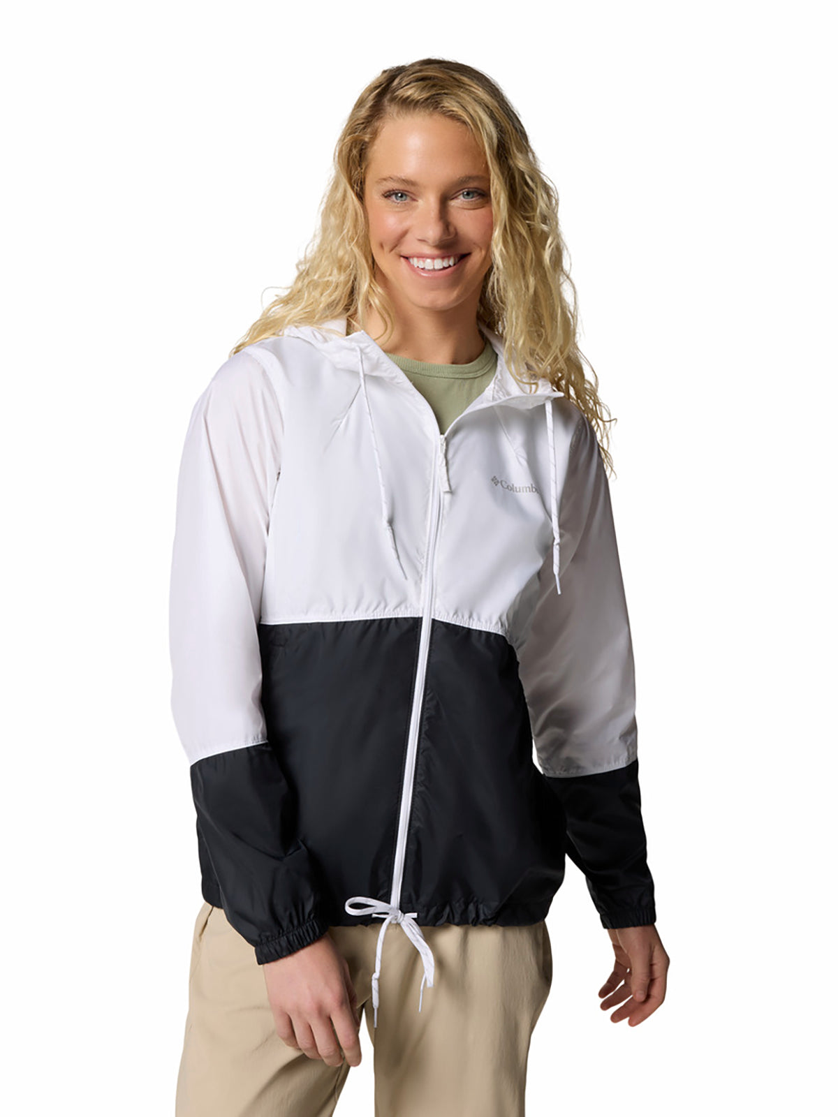 Casaca Para Mujer Cortaviento Flash Forward™ II Blanca Vestuario