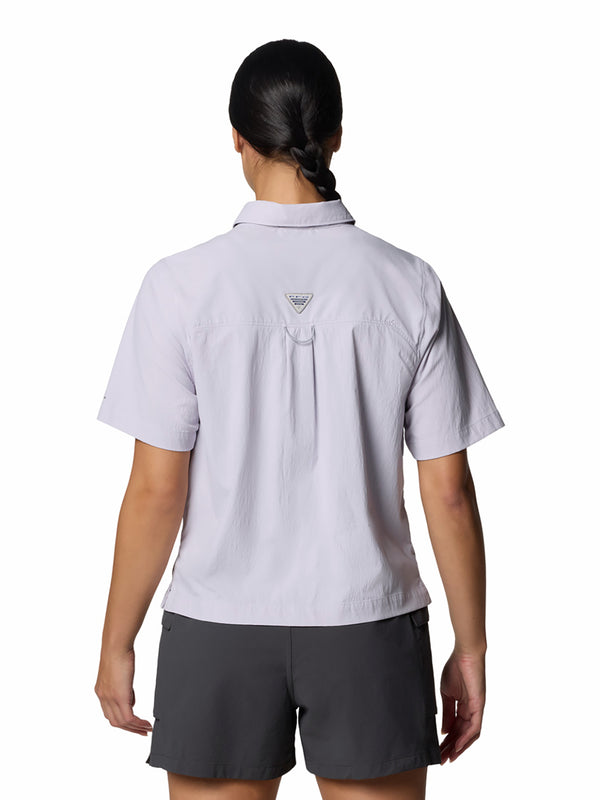 Blusa Para Mujer Manga Corta PFG Wild Cast™ Lila Columbia