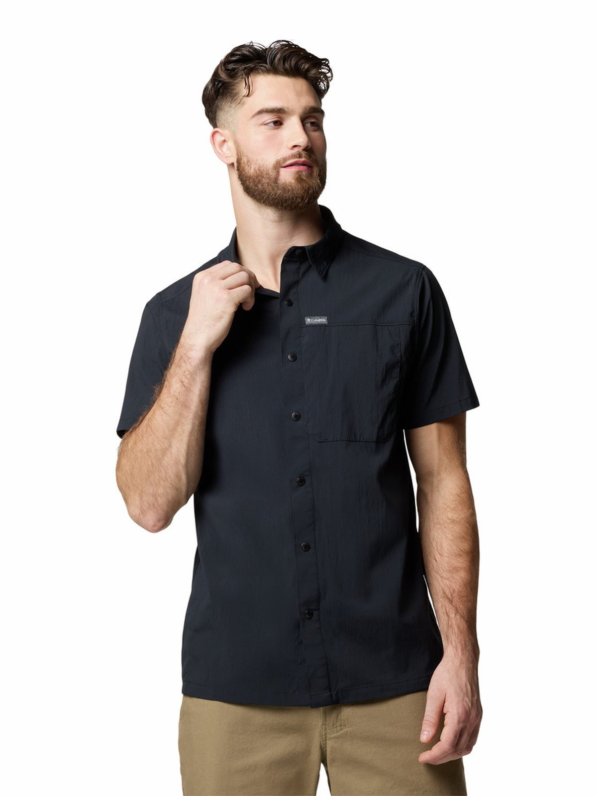 Camisa Manga Corta Hombre Sage Peak™