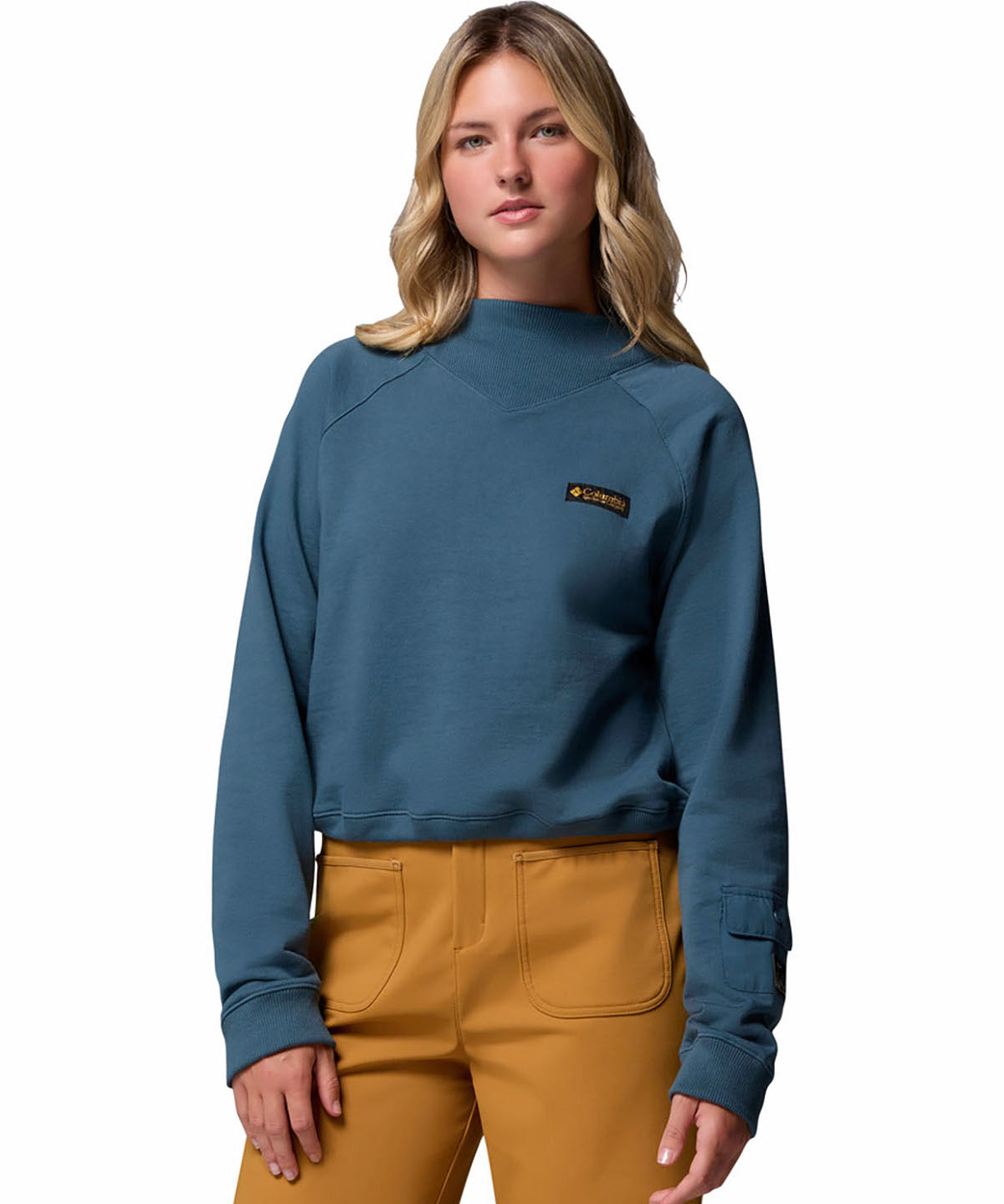 Polerón Mujer High Cascades™ Crop French Terry