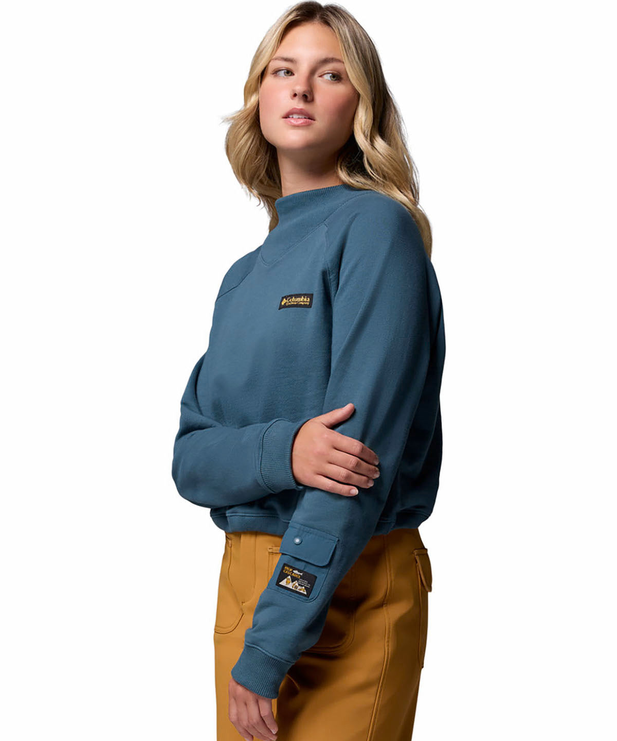 Polerón Mujer High Cascades™ Crop French Terry