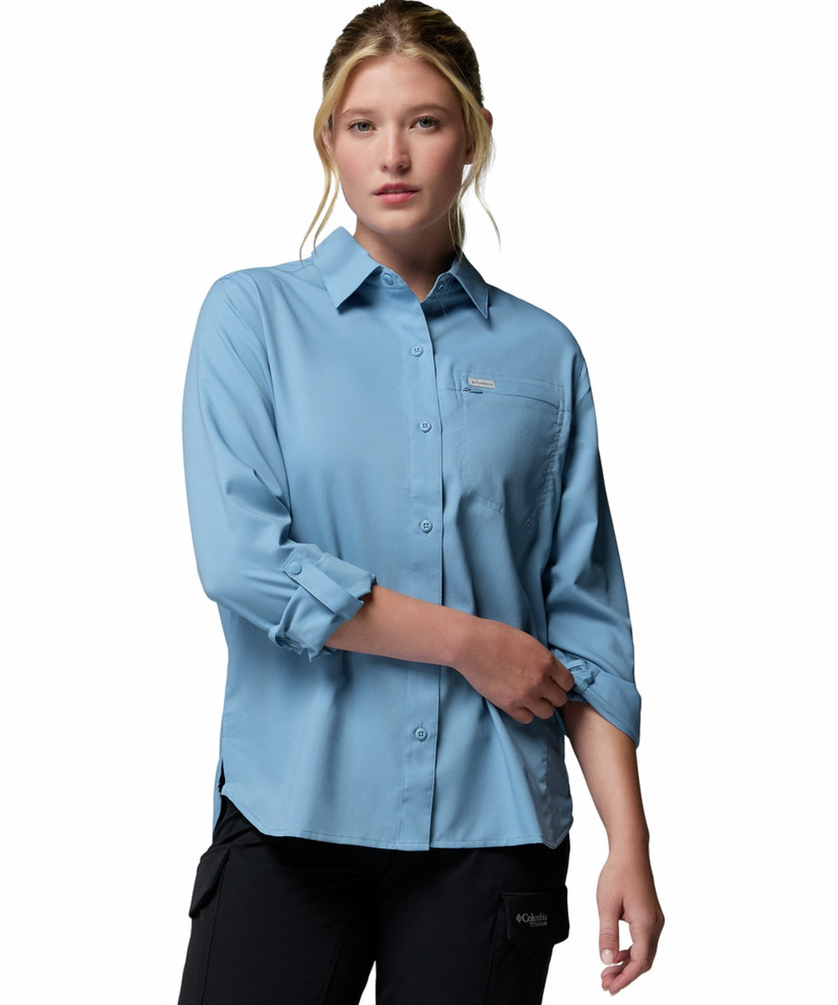 Blusa Manga Larga Mujer Silver Ridge™ Utility II