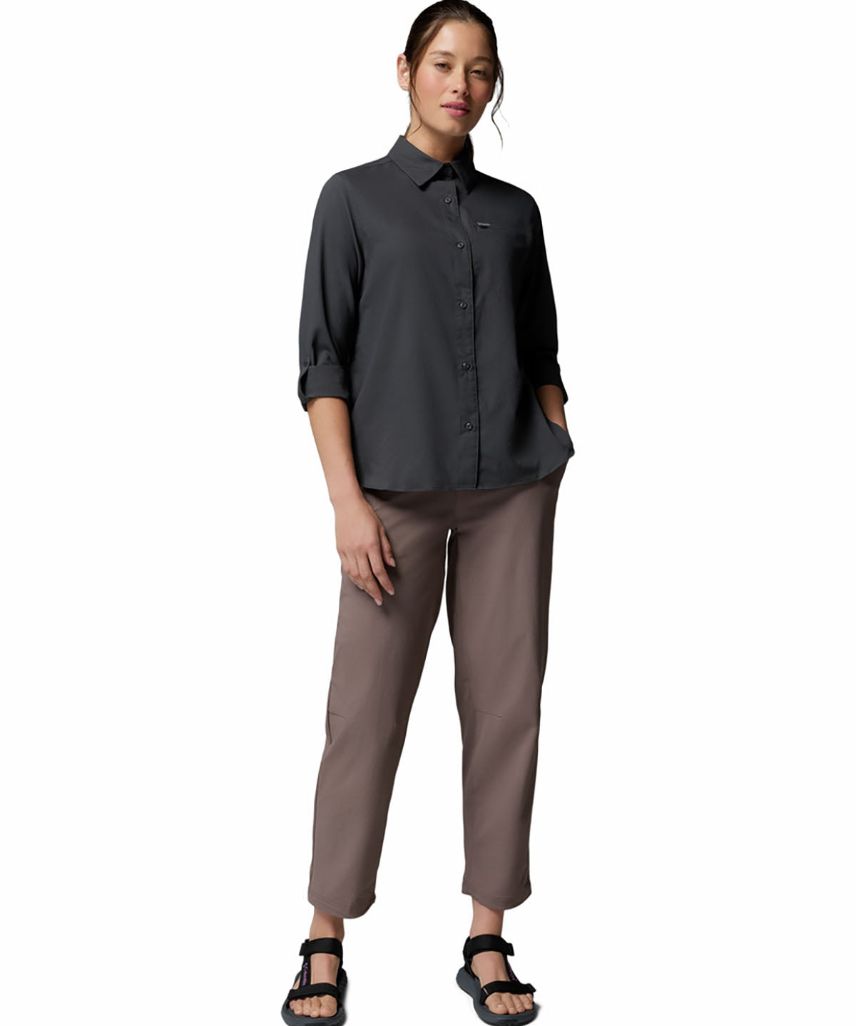 Blusa Manga Larga Mujer Silver Ridge™ Utility II