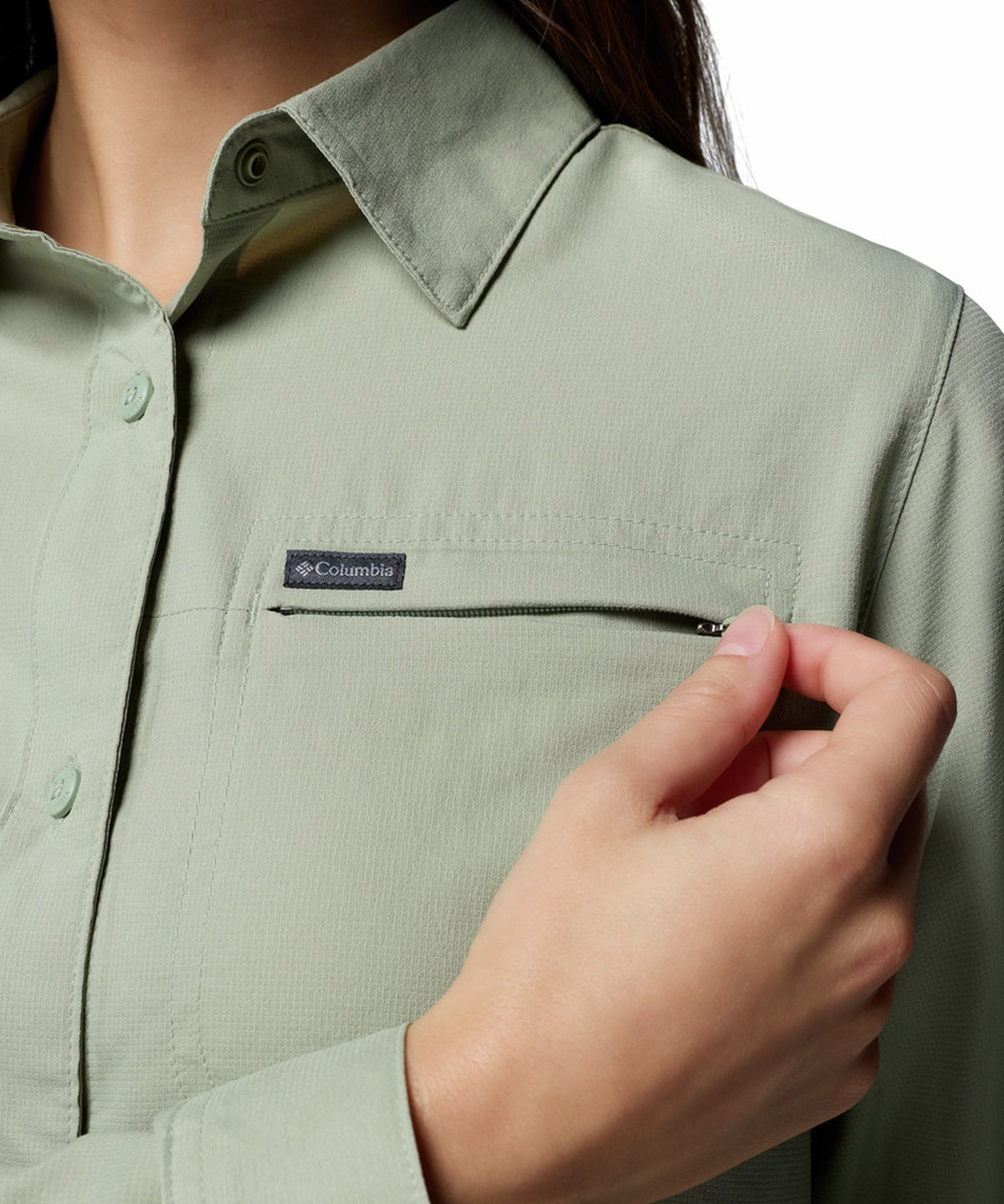 Blusa Manga Larga Mujer Silver Ridge™ Utility II