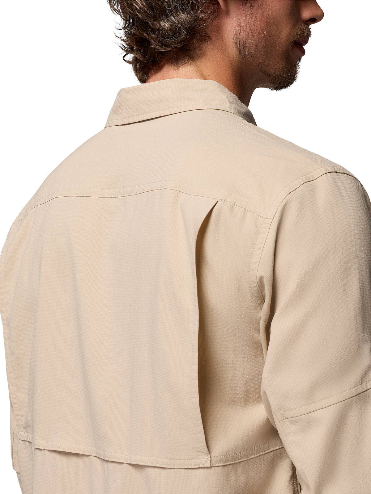 Camisa Manga Larga Hombre Silver Ridge™ Utility II Beige