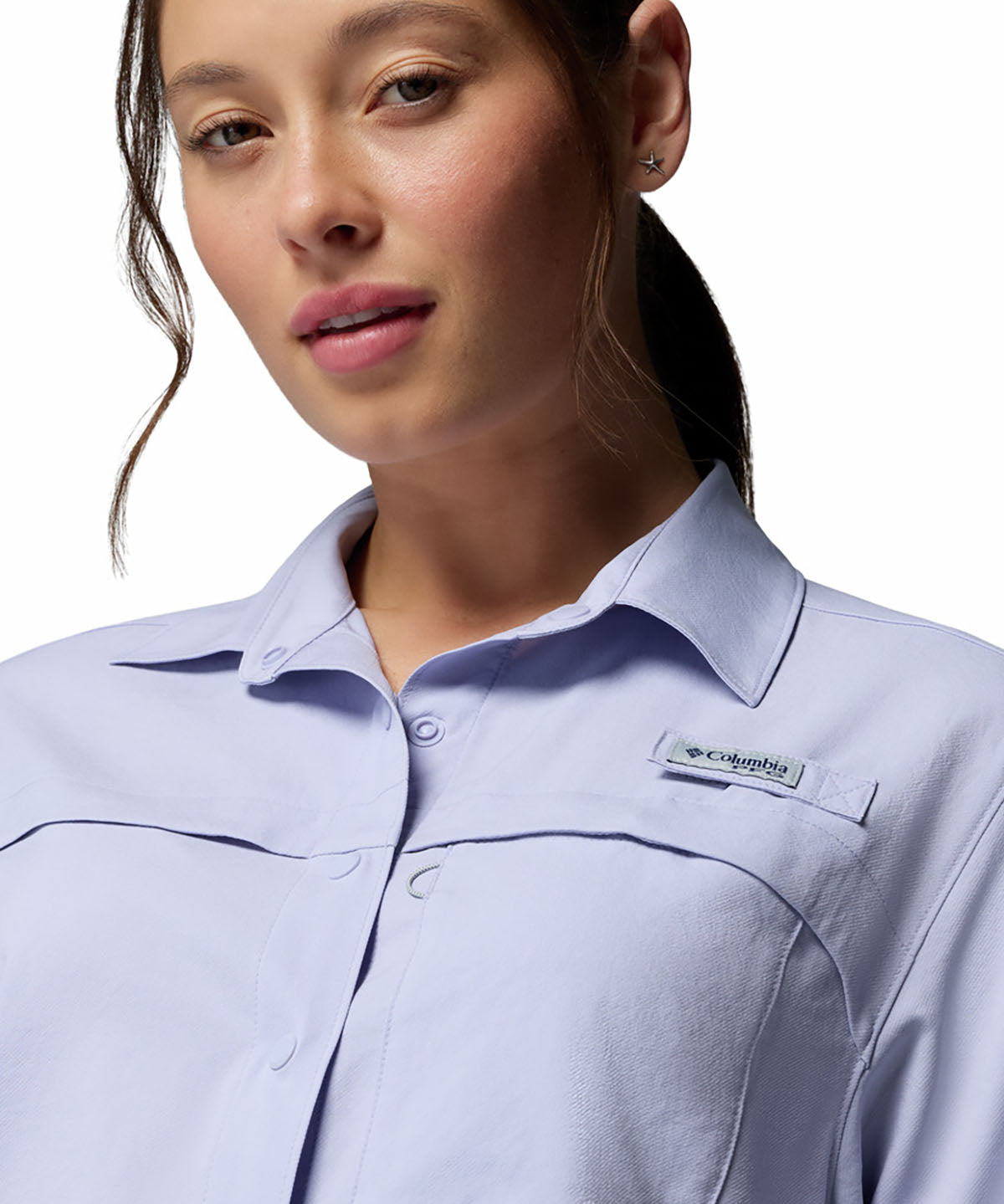 Blusa Manga Corta Mujer PFG Castback™