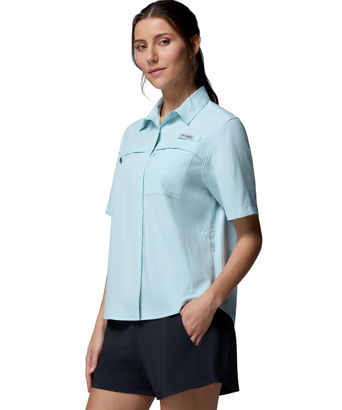 Blusa Manga Corta Mujer PFG Castback™