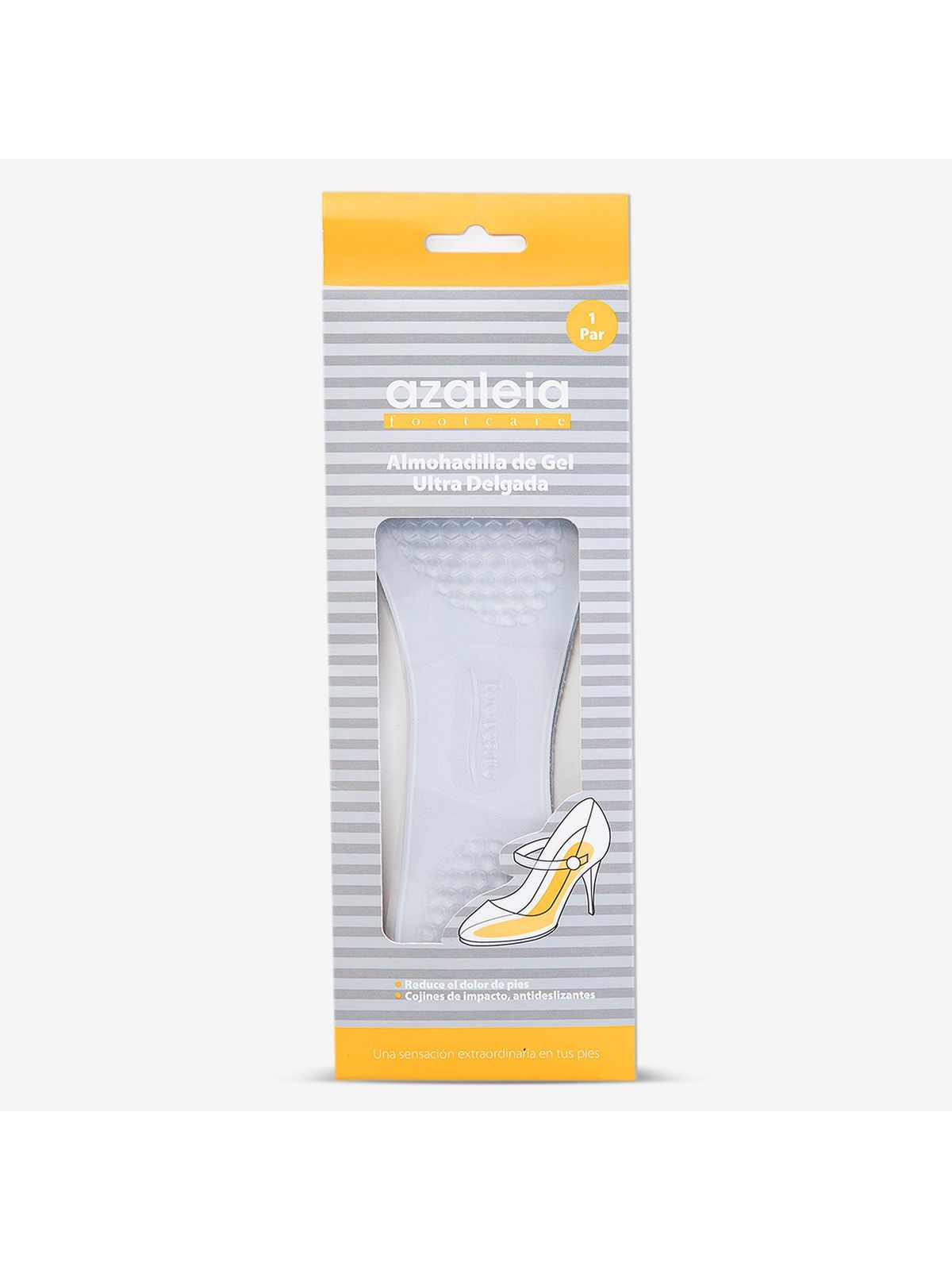 Plantilla de gel Azaleia Comf-120 Gris Transparente