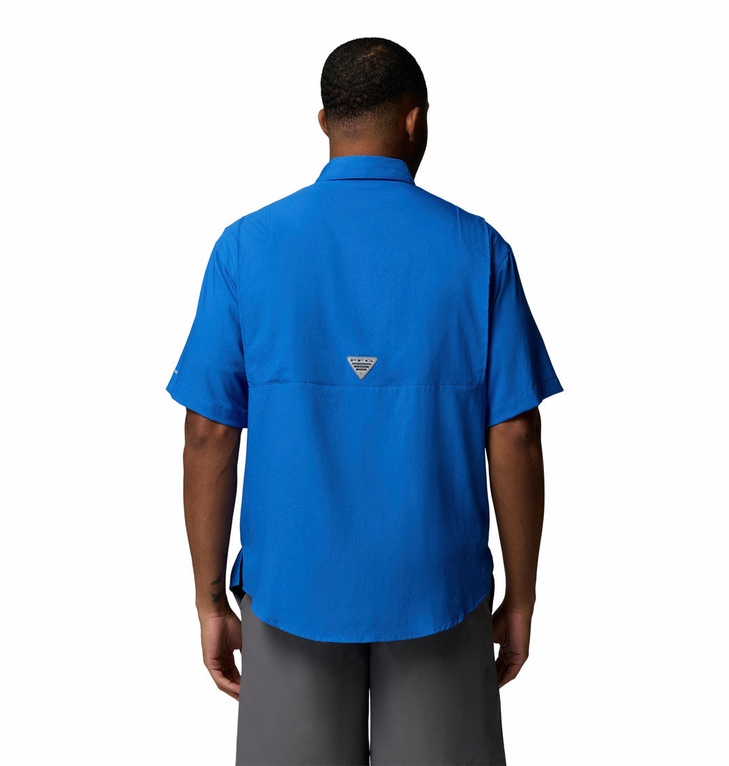 Camisa Para Hombre Manga Corta PFG Tamiami™ II Azul Columbia