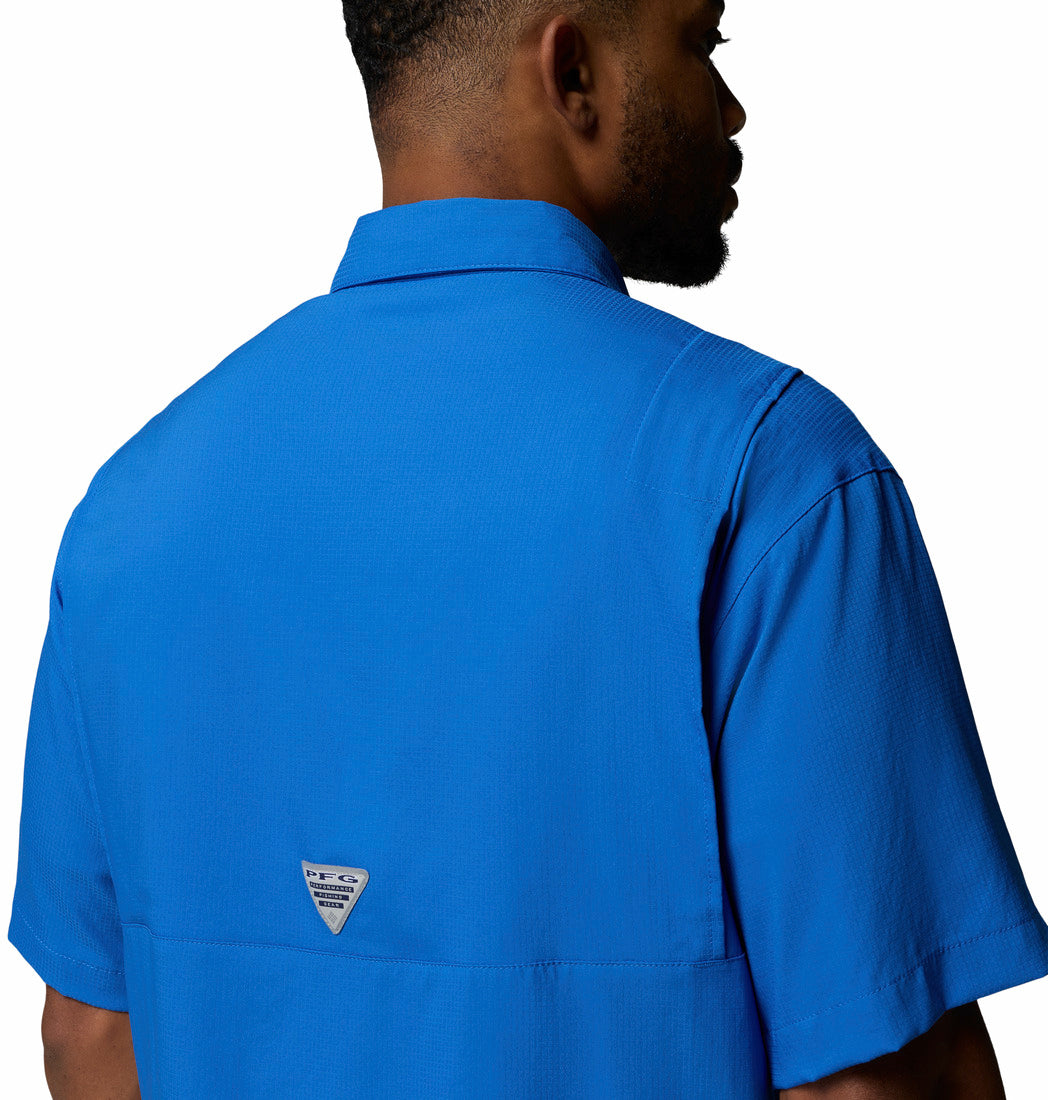Camisa Para Hombre Manga Corta PFG Tamiami™ II Azul Columbia