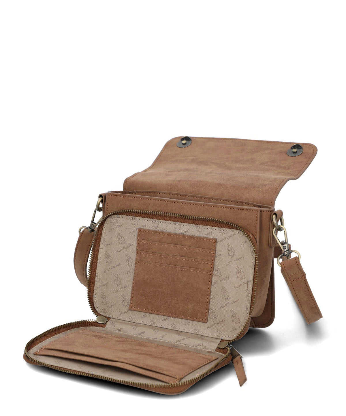 Cartera Para Mujer Ecocuero I26Of Darby Cross Caramelo Accesorios HP