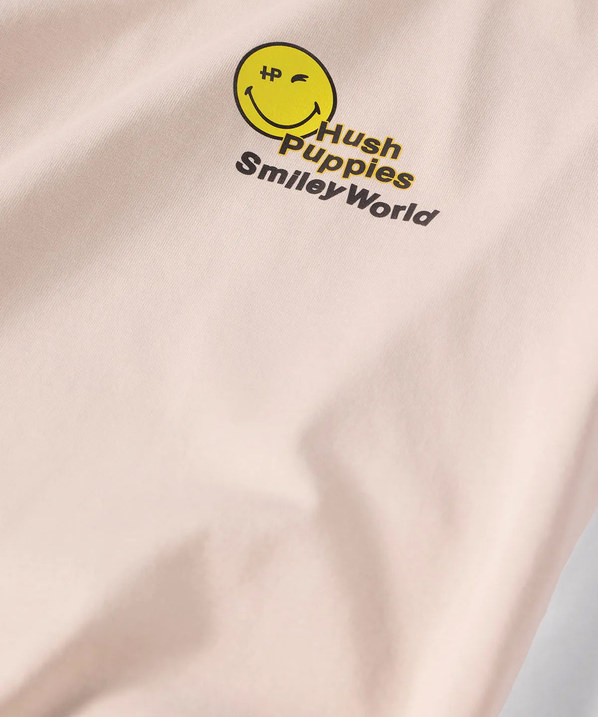 Polo Para Hombre Algodón Hp X Smiley World Blanco Hush Puppies